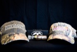 Duck Commander Duck Call + 2 hats - all autographed by Willie Robertson