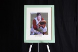 Johnny Bench early photo autographed