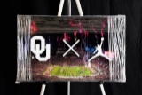OU Stadium Picture X Jordan Logo