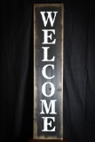 WELCOME Wooden Sign