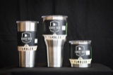 Set of 3 Currituck Stainless Steel Tumblers - 30oz, 20oz, 12oz