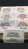 Happy Camper Dish Towels - set of 7