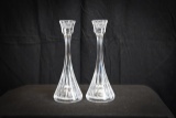 Pair Mikasa Candle Holders 8