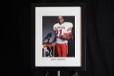 Barry  Sanders autographed OSU Heisman Trophy Winner
