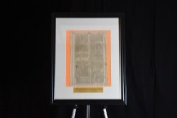 Page from the Martin Luther Bible in German in 1674