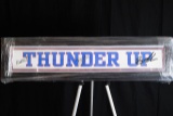 THUNDER UP Sign reproduced autographs of Chris Paul, Shai Gilgeous-Alexander, and Stephen Adams