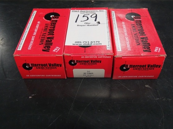 BITTERROOT VALLEY  32 HNR XTP 85GR.  50 RDS/BOX  (X3)
