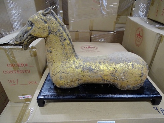 NEW ROYOLA PACIFIC CAST IRON LEGLESS HORSE (X9)