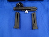 NELSON CUSTOM, 22 CONVERSION FOR 1911 45, COMES WITH AIMPOINT H-1 RED DOT.