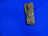 1 LEATHER TOOLED HOLSTER