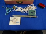 JEWELRY BOX W/ JEWELRY