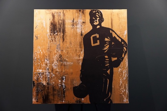 “Tradition” Custom Jim Thorpe Painting by SHare Fine Art