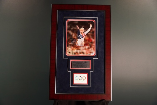 Shannon Miller, Olympic Team USA Autographed Frame 16.5 x 26