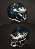 Carson Wentz, Zach Ertz & Jalen Hurts Autographed Philadelphia Eagles Helmet