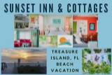 Beach Getaway at the Boutique Sunset Inn & Cottages, Treasure Island, FL