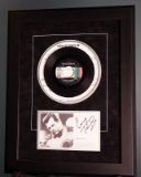 Conway Twitty “Hello Darlin’” Framed Autographed Record 18 x 23