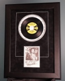 Marty Robbins “The Hanging Tree” Framed Autographed Record 18 x 23