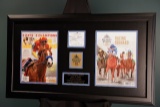 150th Belmont Stakes Racing Festival Framed Featuring Winner Justify,