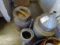 MILK CAN, FUNNEL, TUB & SPRINKLER
