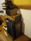 2 DR FILE CABINET, FILE BOX, SHREDDER & OFFICE ITEMS X1