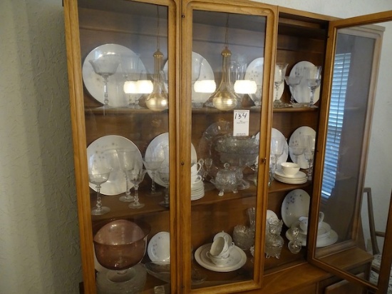CRYSTAL ETCHED 50’S CHINA X1