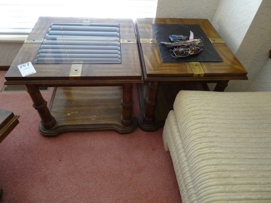 2-COFFEE & 2-END TABLES