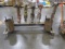 AIR JACK HAMMERS ON DOLLY STAND
