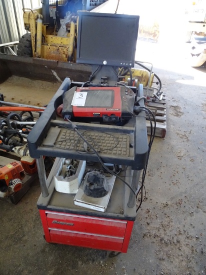 SNAP ON DIAGNOSTIC MACHINE EEMS-300 W/CART