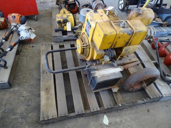 WATER PUMP 16HP GAS OPERATED