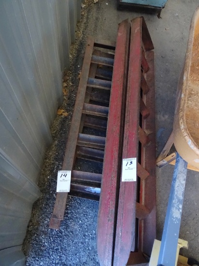 SET OF TRAILER RAMPS
