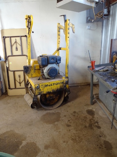 TO BE SOLD AT LATER DATE--MULTIQUIP DRUM ROLLER W/DIESEL ENGINE