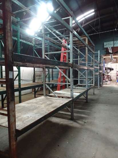 PALLET RACKS 12'T-8'W-48"D (X5)