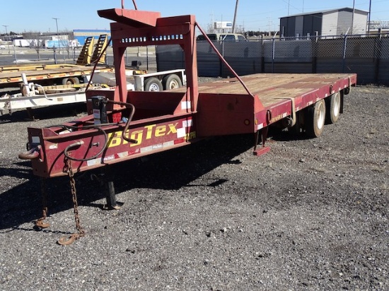 2009 BIG TEX 20' EQUIPMENT TRAILER MOD: 4XPH-20