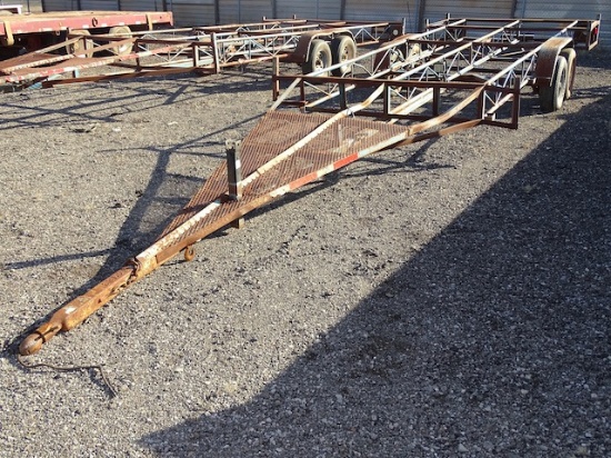 2007 SHOPBIULT 29' PIPE TRAILER