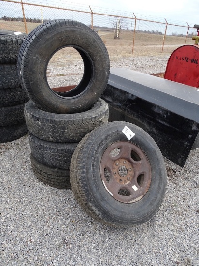TIRES 1 W/WHEEL (X5)