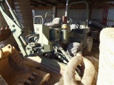 TO BE SOLD AT LATER DATE--DITCH WITCH 3210 TRENCHER W/BACK HOE ATTATCHMENT & BLADE
