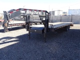 2017 BIG TEX 20' EQUIPMENT TRAILER MOD: 14GN-20BKT5MR