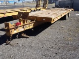 2005 TRAIL KING 21' EQUIPMENT TRAILER