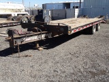 1996 TRAIL KING 18' EQUIPMENT TRAILER
