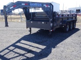 2018 FABRIQUE LOAD KING 16' DUMP TRAILER
