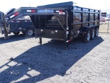 2017 FABRIQUE LOAD KING 16' DUMP TRAILER