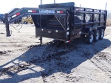 2017 FABRIQUE LOAD KING 16' DUMP TRAILER