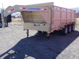 2017 FABRIQUE LOAD KING 16' DUMP TRAILER