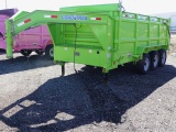 2017 FABRIQUE LOAD KING 16' DUMP TRAILER