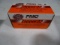 PMC ZAPPER 22 .22LR CARTRIDGES COPPER COATED 40GR SOLID 50 PER BOX (X10)