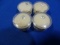 AQUA MARINE GEMS TRILLION BRILLIANT 1.22, 1.23, 1.30 & 1.55CT (MARCH) (X4)