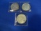 1922 PEACE SILVER DOLLARS (X3)