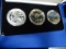 2000 MILLENNIUM TRIPLE MATCHED SET CONTAINS 1/2 TROY POUND .999 FINE SILVER,