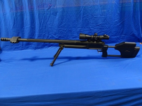 ULTIMATE ACCURACY R.A.P 50 CAL W/EZ TOP SCOPE S/N:M50401R