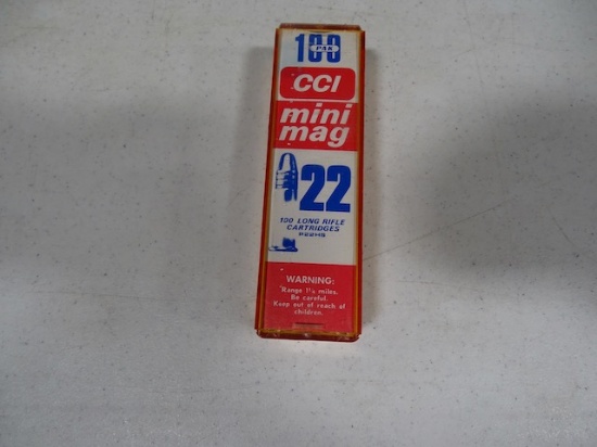 CCI MINI MAG 22LR CARTRIDGES 100 ROUNDS